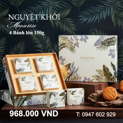 Bánh trung thu Khách sạn Fortuna Hộp 4 Bánh
