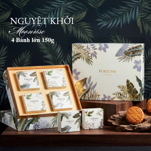 Bánh trung thu Khách sạn Fortuna Hộp 4 Bánh